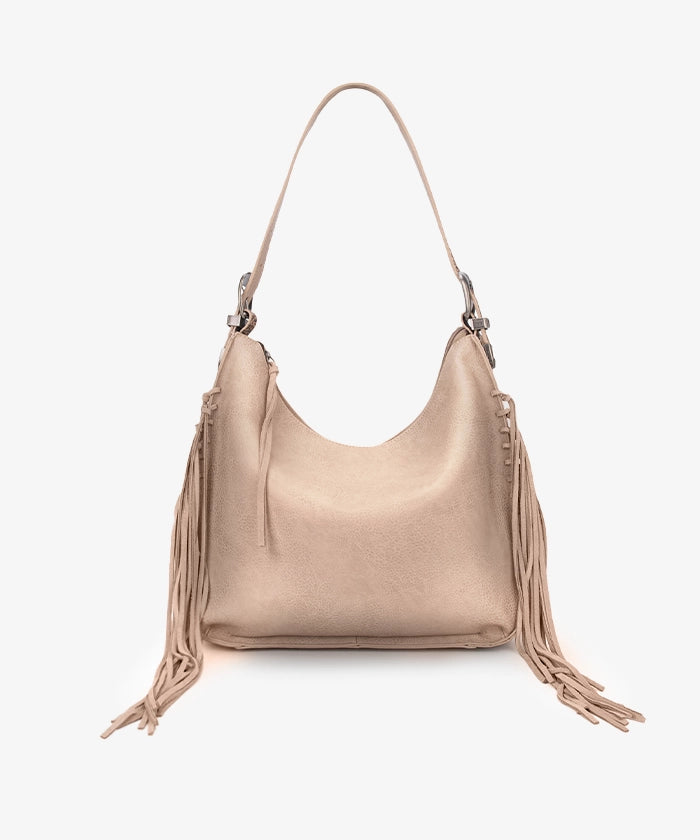 Montana West Fringe Hobo Bag - Stylish Leather Crossbody Purse for Women | Perfect for Everyday Use, Work & Travel