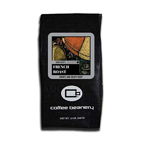 Premium French Roast Specialty Coffee Beans - 12oz Fine Ground for Rich Flavor | Perfect for Espresso, French Press & Drip Coffee Makers | Gourmet Coffee for Home & Office Brewing