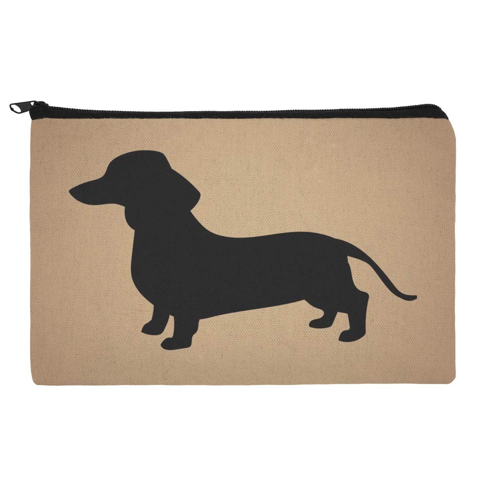 Dachshund Wiener Dog Makeup Bag - Cute Cosmetic Organizer Pouch for Travel & Daily Use | Perfect Gift for Dog Lovers