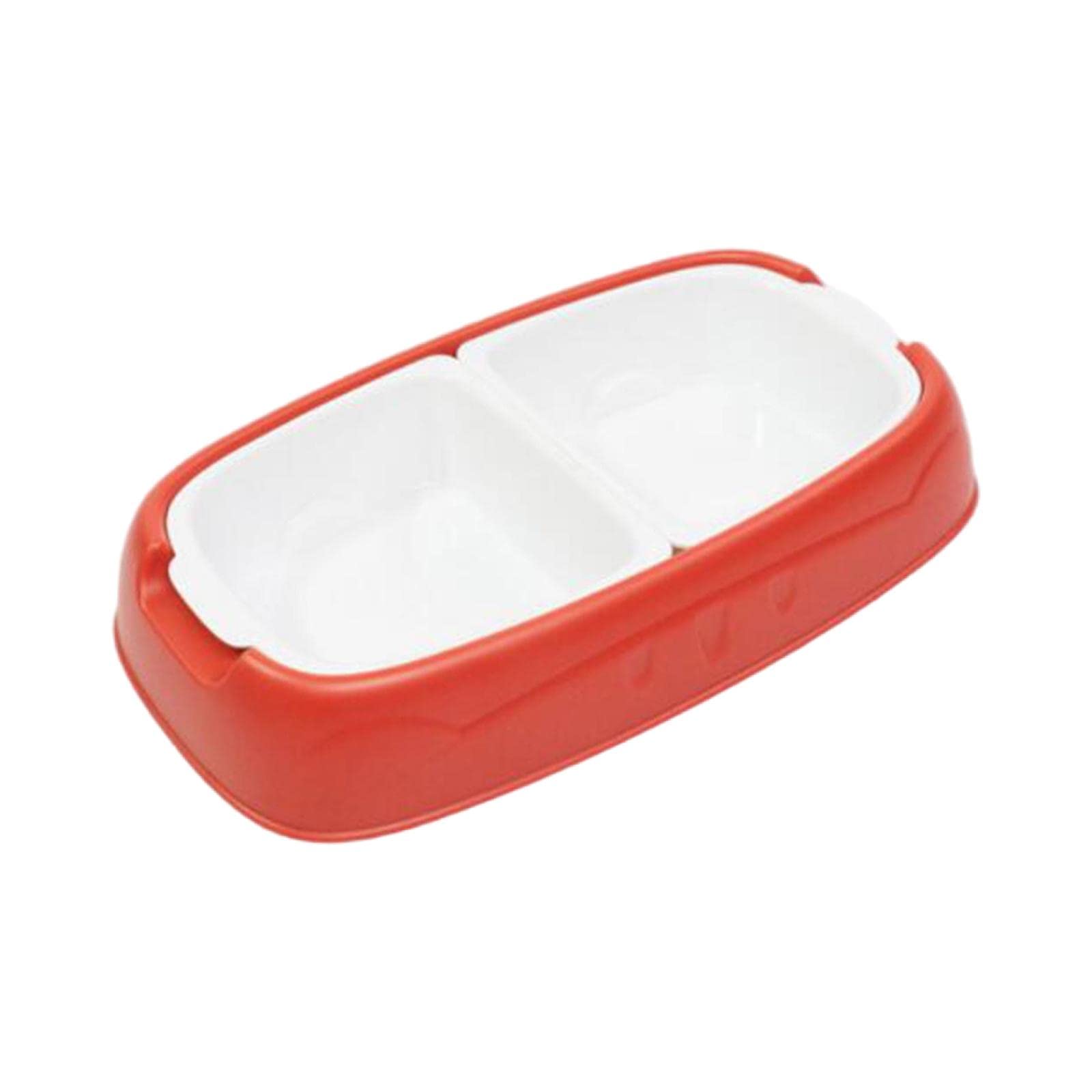**Enakshi Anti-Skid Pet Water & Food Bowl for Dogs and Cats - Red | Automatic Feeder & Dispenser for Puppies | Durable Pet Supplies for Indoor & Outdoor Use**