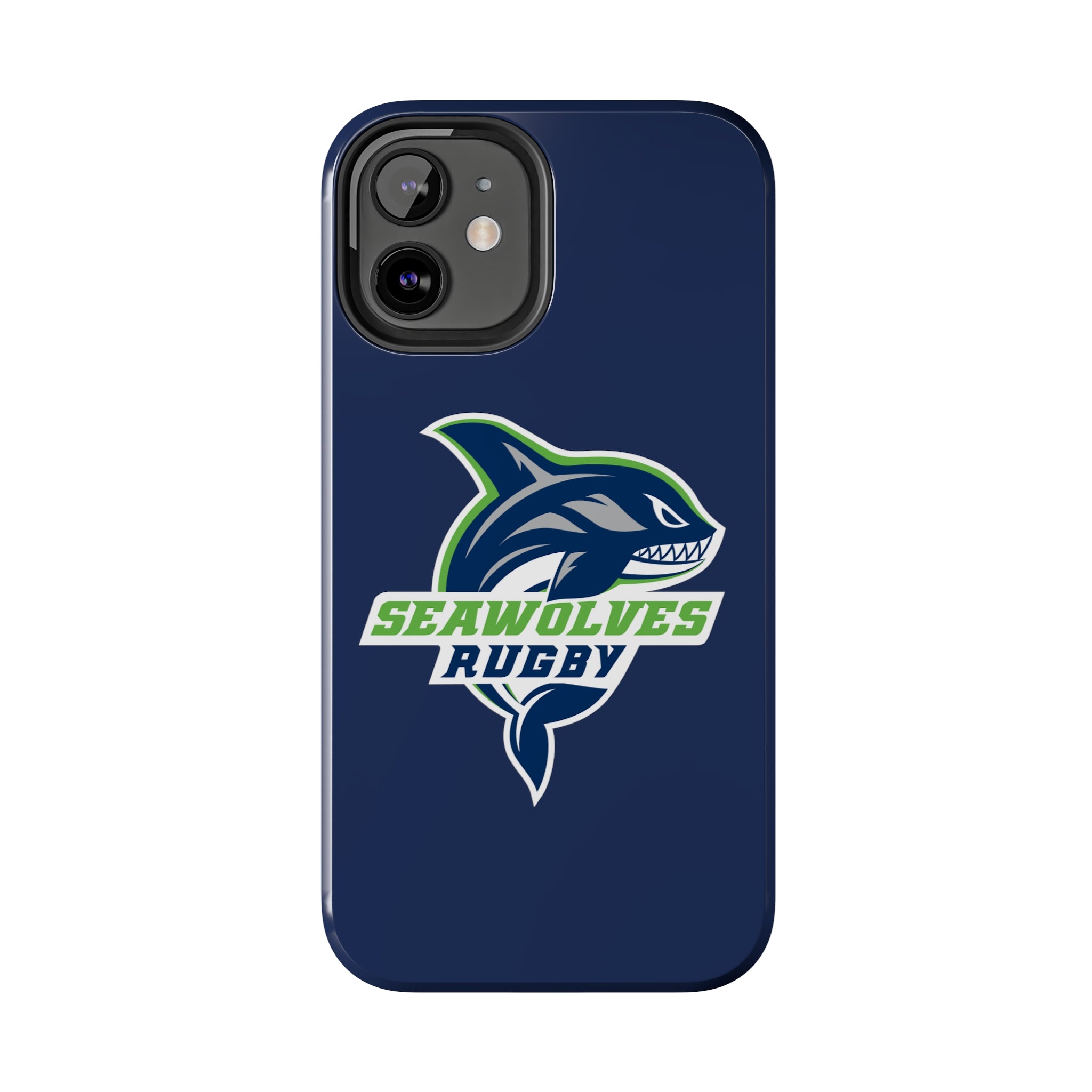 Seawolves Navy Rugged Phone Case - Shockproof & Durable Protection for iPhone & Samsung - Perfect for Outdoor Adventures, Work & Daily Use