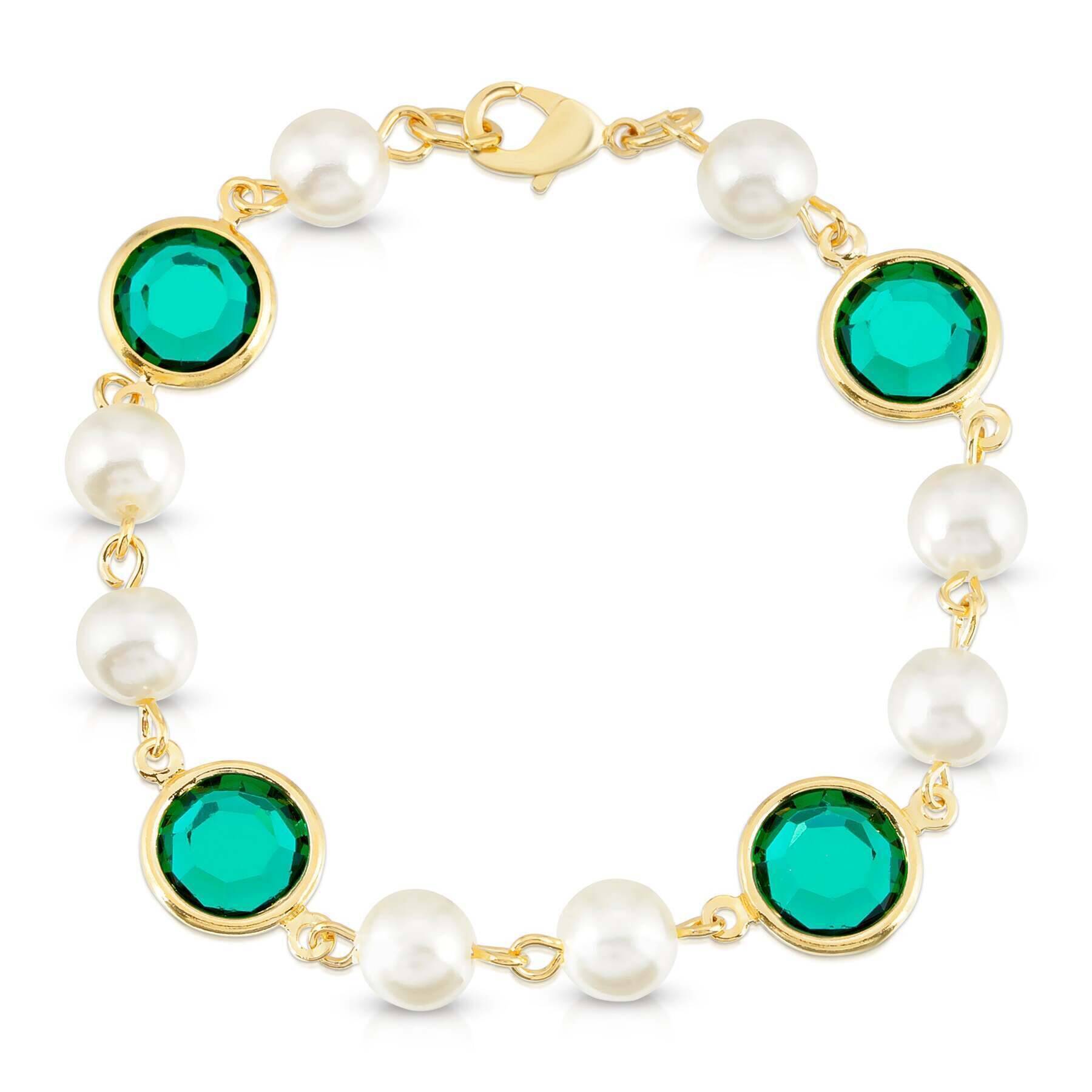 Gold Tone And Light Blue