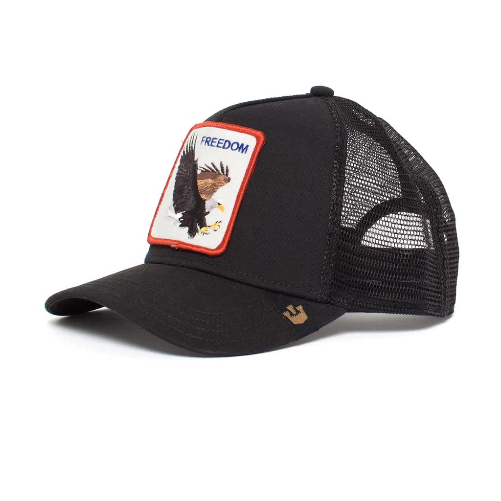 Freedom Eagle Trucker Hat - Adjustable Mesh Back Cap for Men & Women - Perfect for Outdoor Activities, Sports, and Patriotic Events
