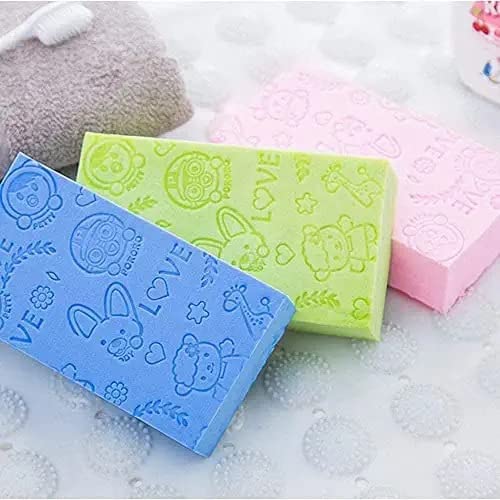 Ultra Soft Bath Sponge for Kids & Adults - Gentle Exfoliating Body Scrubber for Dead Skin Removal | Perfect for Shower, Bath Time & Sensitive Skin Care