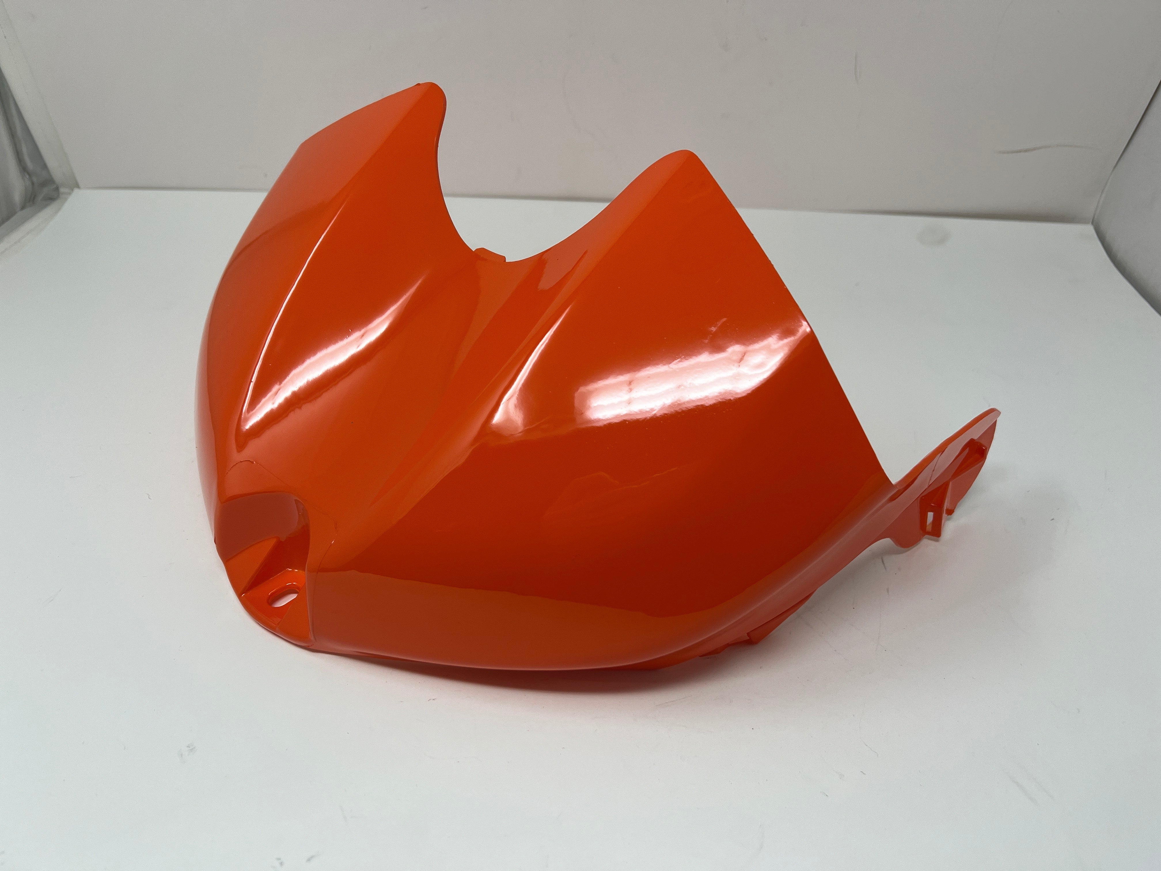 X18 50cc GY6 Motorcycle Front Gas Tank Cover (03010382) - Replacement Part for Scooter Maintenance & Repair, Fits Most 50cc GY6 Engine Models - Perfect for DIY Fixes & Motorcycle Upgrades