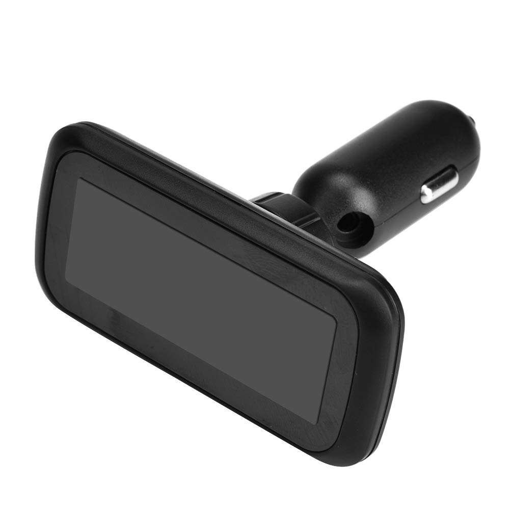 Car TPMS Tire Pressure Monitoring System with 4 Internal Sensors & LCD Display - USB Cigarette Lighter Charger, IP5K4K Waterproof - Real-Time Tire Pressure & Temperature Alert for Safe Driving (SUV/Truck/Car)