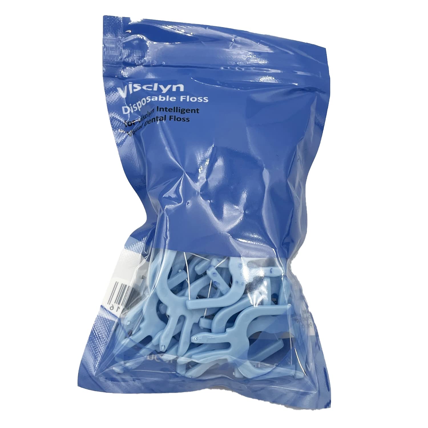 Disposable Dental Floss Picks for Teeth Cleaning - 50 Pack Mint Flossers with Comfort Grip - Perfect for Travel, Home & Office Oral Care