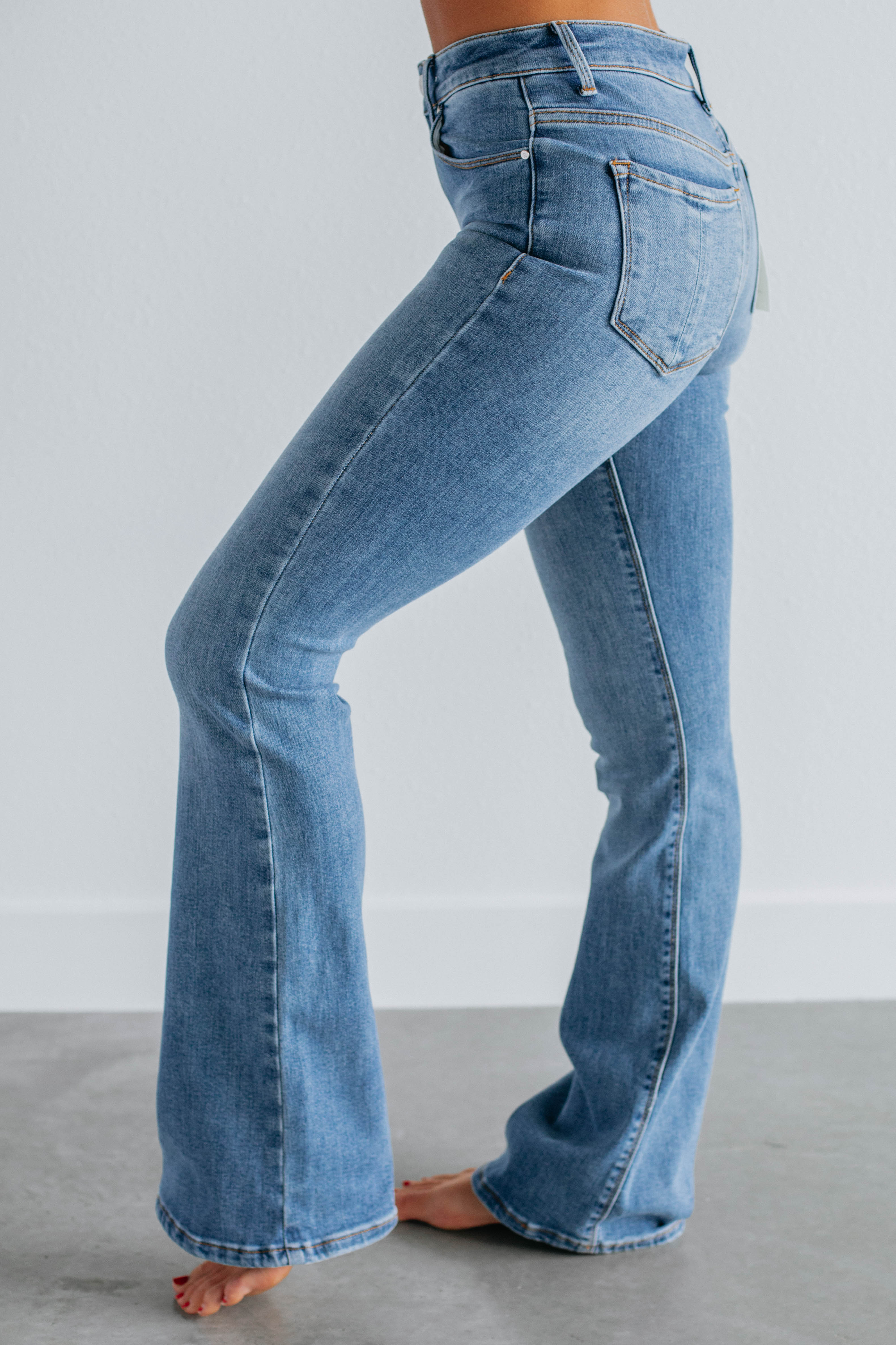 Dorian Risen Jeans - Medium Wash Denim Jeans for Men | Comfortable & Stylish for Casual Wear, Work & Everyday Outfits