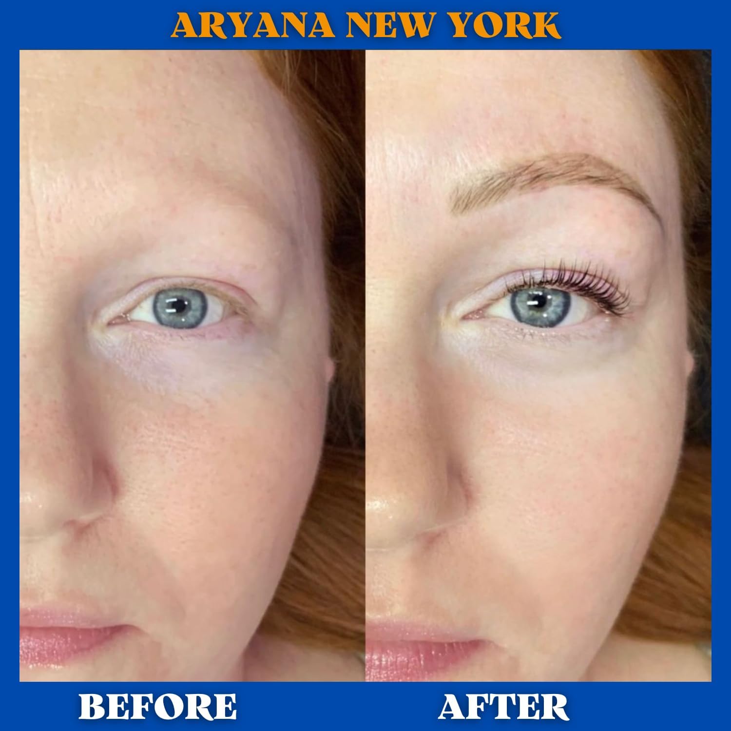 ARYANA NEW YORK Lash & Eyebrow Growth Serum Kit - 5ML Black & Brown Tint - Lasts 10 Uses - Includes Brow Brush - For Thicker Lashes & Fuller Brows - Perfect for Daily Beauty Routine & Special Occasions