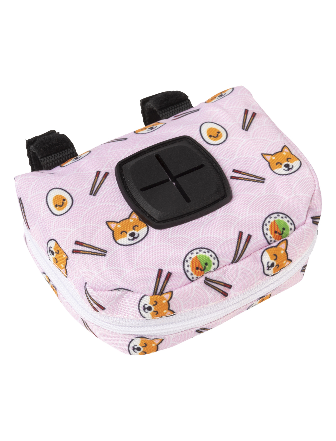 Fuzzyard Poop Dispenser with Waste Bags - Portable Dog Poop Bag Holder for Shiba Inu and Small Dogs - Perfect for Walking, Hiking, and Park Cleanup
