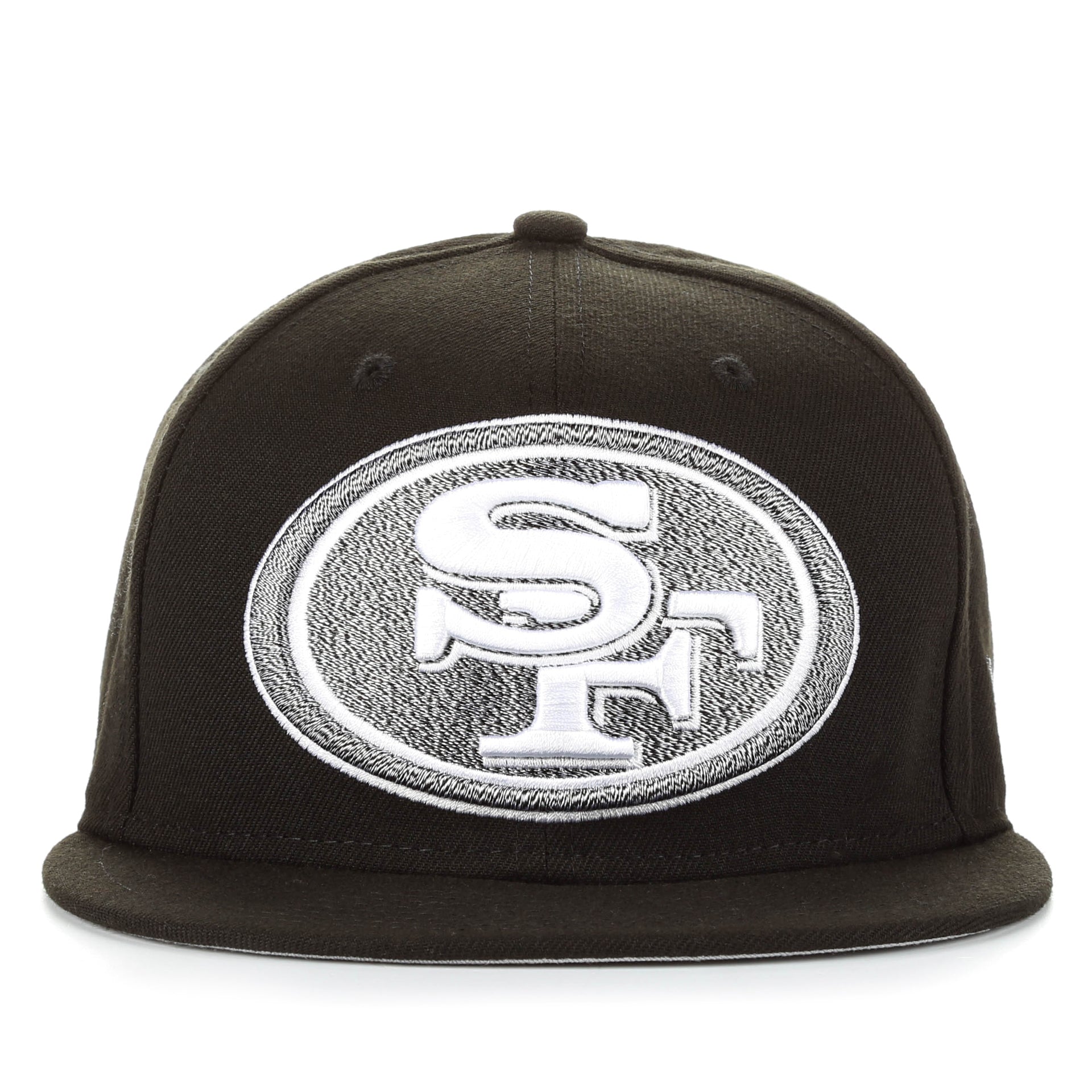New Era 9Fifty Squad Twist Snapback Hat - San Francisco 49ers Black Adjustable Baseball Cap for Men & Women - Perfect for Game Day, Sports Events & Streetwear Fashion