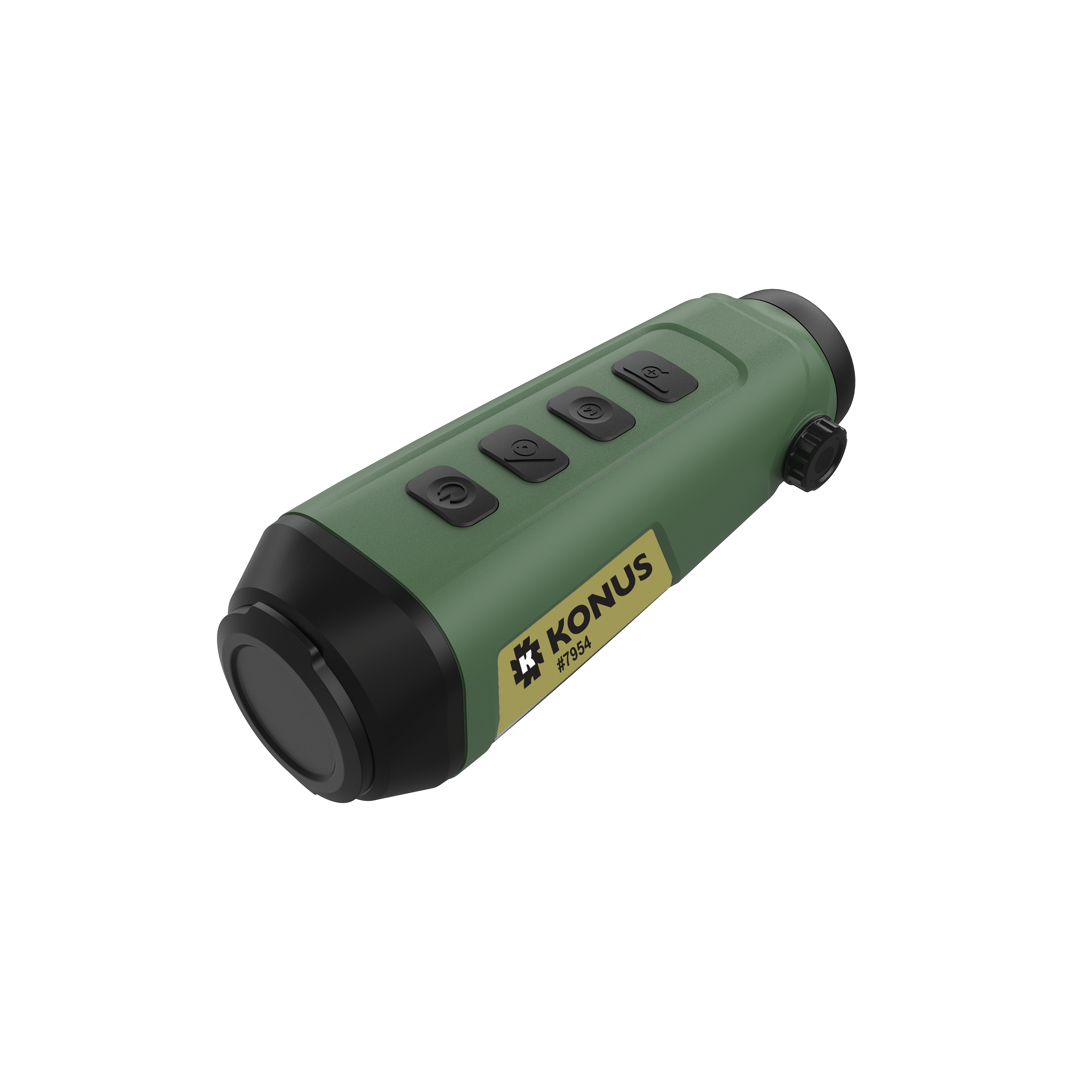 Konus Flame V2 1.5x-3x Handheld Thermal Monocular - Night Vision Scope for Hunting, Wildlife Observation & Security Surveillance