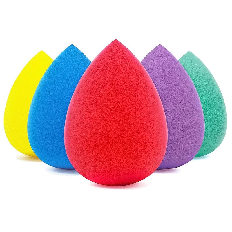 Shidara Makeup Sponge Set - 5 Pack Beauty Blender with Storage Case for Flawless Foundation & Concealer Application | Perfect for Travel & Everyday Makeup