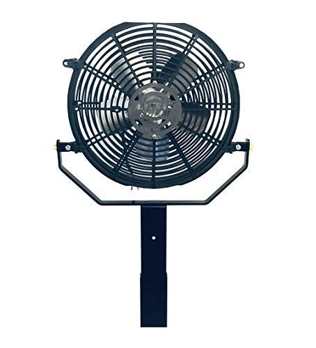 Amtrak Solar Standing Floor Fan - Portable & Energy Efficient for Outdoor, Camping, RV, Greenhouse, Garage - Perfect for Backyard Cooling, Motorhome Ventilation & Off-Grid Living