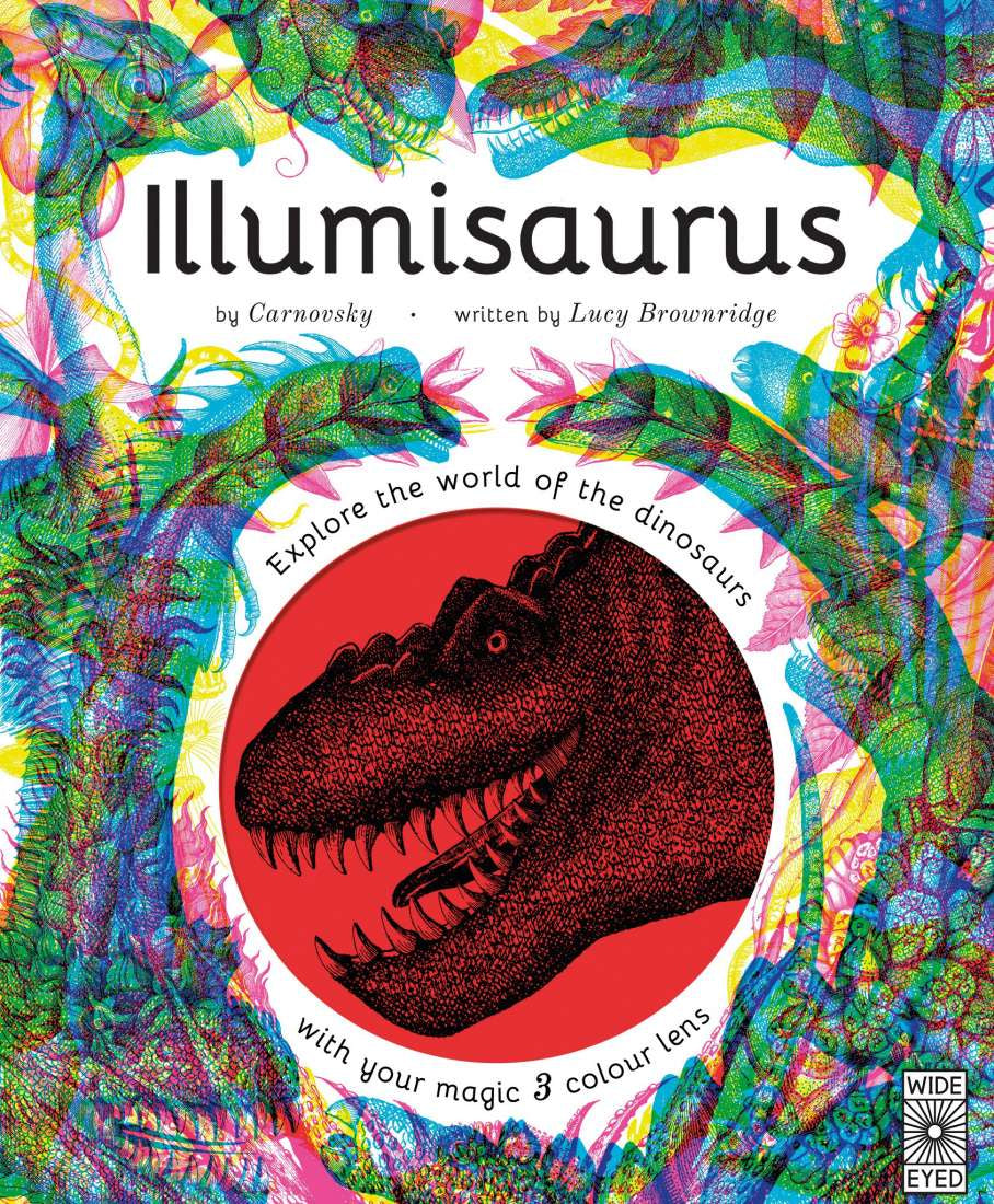Illumisaurus LED Dinosaur Night Light - Rechargeable Kids Room Decor, Dinosaur Lover Gift for Boys & Girls - Perfect for Bedtime, Nursery, and Playroom Lighting