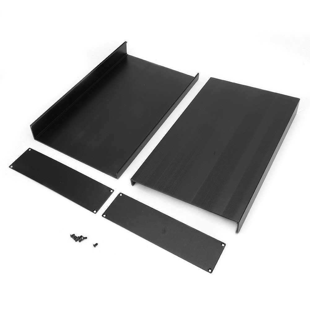 High-Quality Aluminum Project Box for Circuit Boards & PCB Instruments - Durable Electronic Enclosure Case with Cooling Features | Perfect for DIY Electronics, Prototyping & Industrial Applications