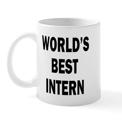 White - World's Best Intern Mug