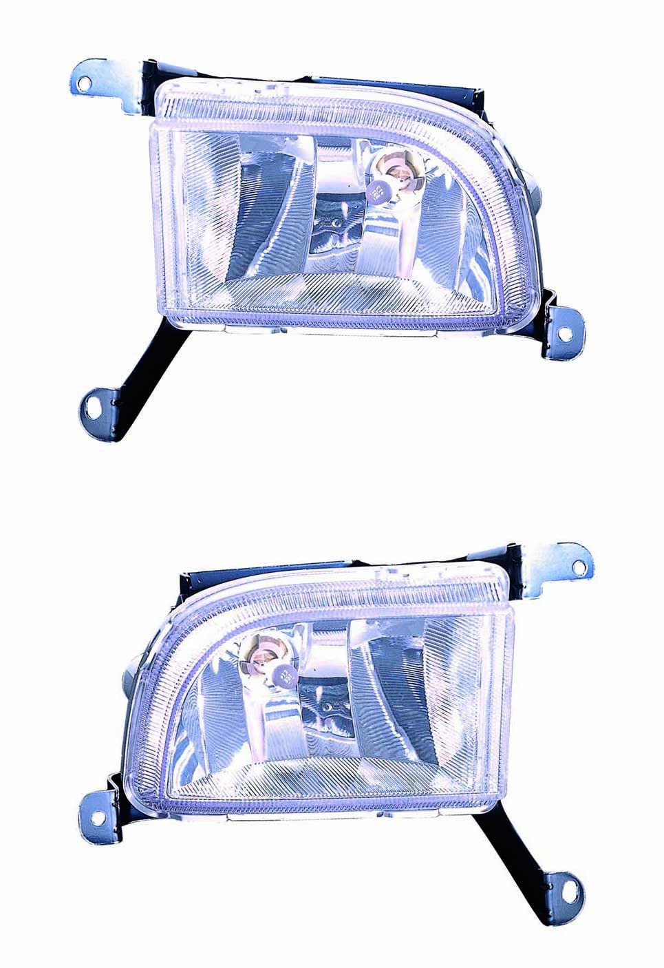 Suzuki Forenza Fog Lights Replacement Kit - Driver & Passenger Side Compatible with 2004-2008 Models - Enhance Night Driving Safety & Style