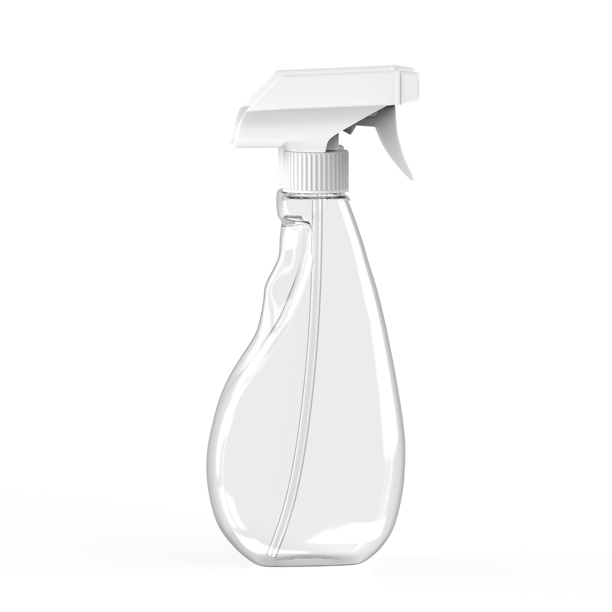 500ml Clear Spray Bottle with Adjustable Nozzle - Refillable Water Sprayer for Plants, Cleaning & Hair Styling - Fine Mist & Stream Settings - Perfect for Gardening, Home Care & Salon Use