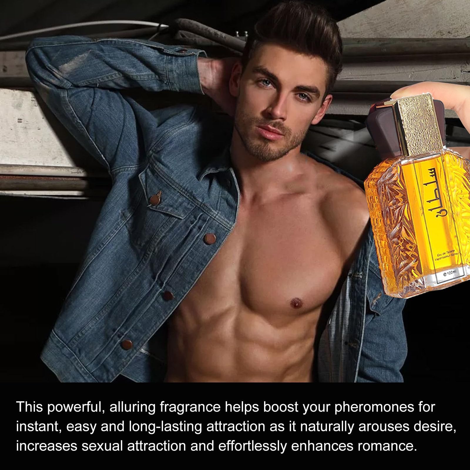 Premium Dubai Men's Cologne - Luxury Long Lasting Eau de Toilette Fragrance, 100ml - Perfect for Date Nights, Business Meetings & Special Occasions