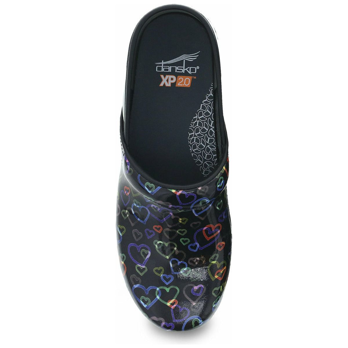 DANSKO XP 2.0 Patent Leather Professional Clogs - Comfortable Slip-Resistant Shoes for Nurses & Chefs (Final Sale) | Perfect for Healthcare, Food Service & Long Work Shifts