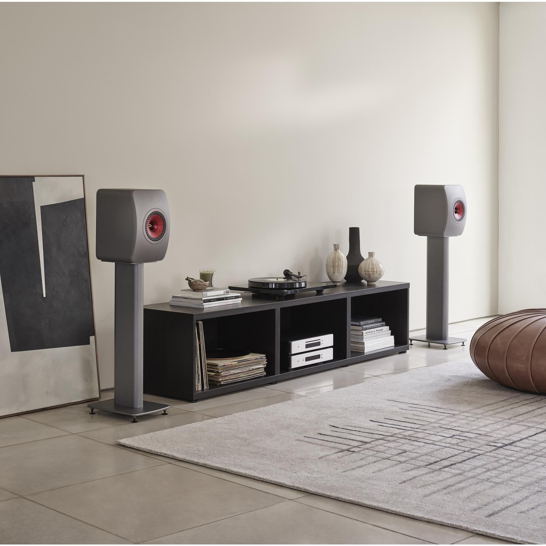 Premium KEF S2 Speaker Stands for LS50 Meta & LS50 Wireless II - Perfect for Home Theater & Audiophile Setups