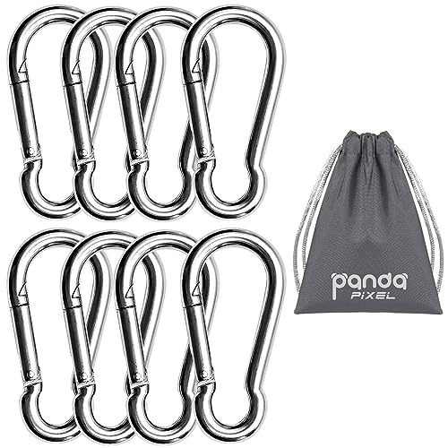 8pcs-3.15inch Silver