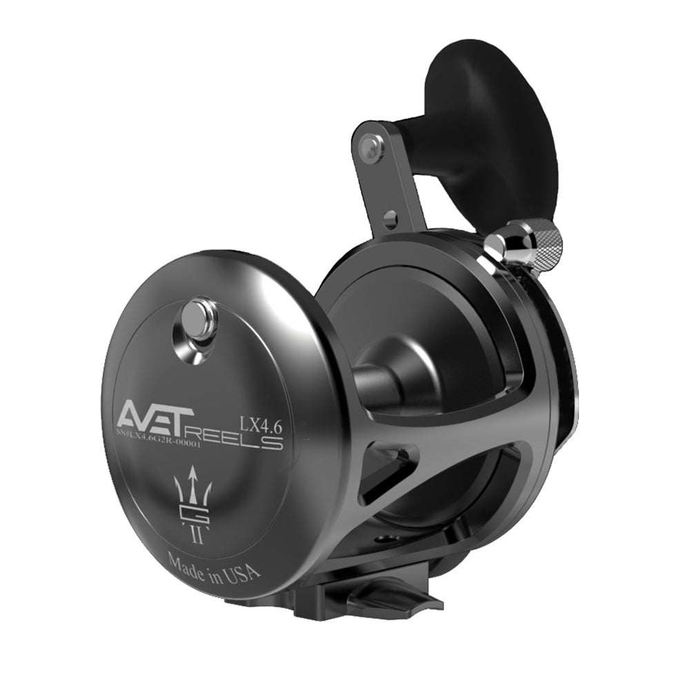 Avet LX G2 4.6 MC Single Speed Fishing Reel - Saltwater & Offshore Game Fishing Reel for Tuna, Marlin, and Big Game Fish