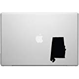 Alabama Yellowhammer State Tide Pride Decal Sticker - 5 Inch Black Vinyl Car & Laptop Decal - Perfect for Alabama Crimson Tide Fans, College Football Game Days, and School Spirit Decor
