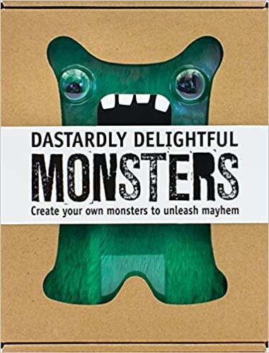 DIY Monster Creation Kit - Unleash Mayhem with Customizable Dastardly Delightful Monsters for Kids & Adults | Perfect for Halloween, Cosplay & Creative Play