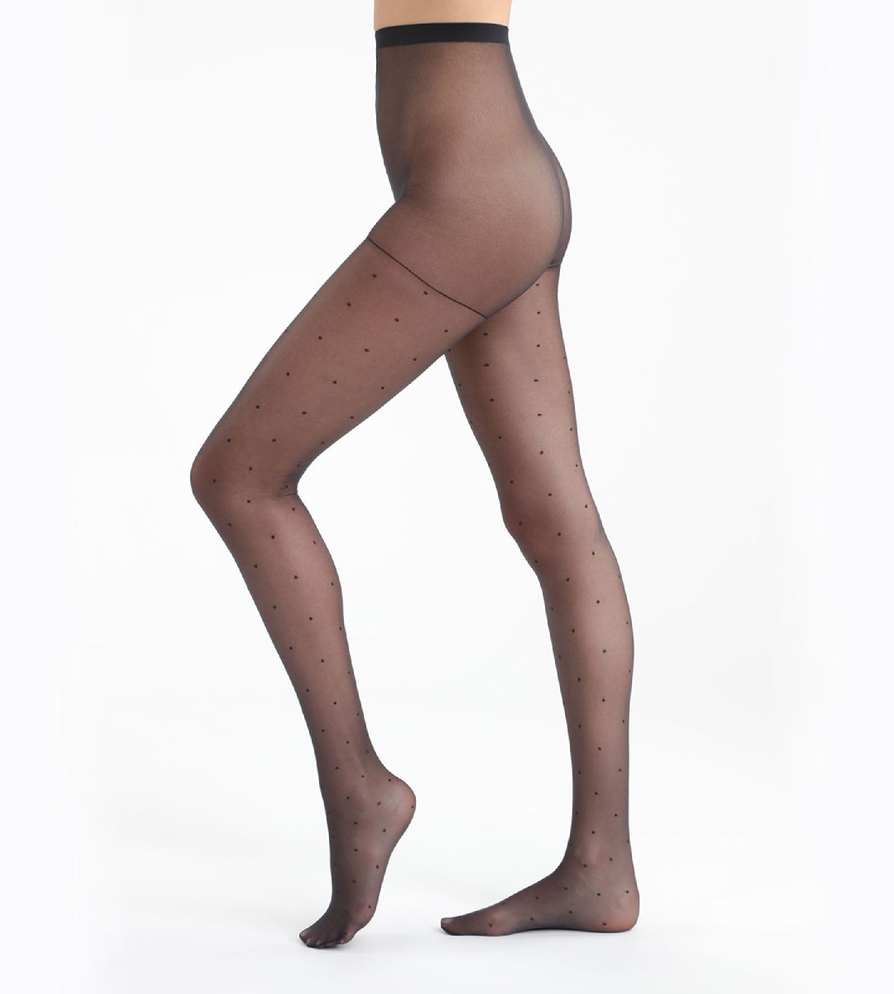 Black 15D Feather Effect Tights for Women - Elegant & Chic Fashion Hosiery for Parties, Weddings, and Evening Outfits