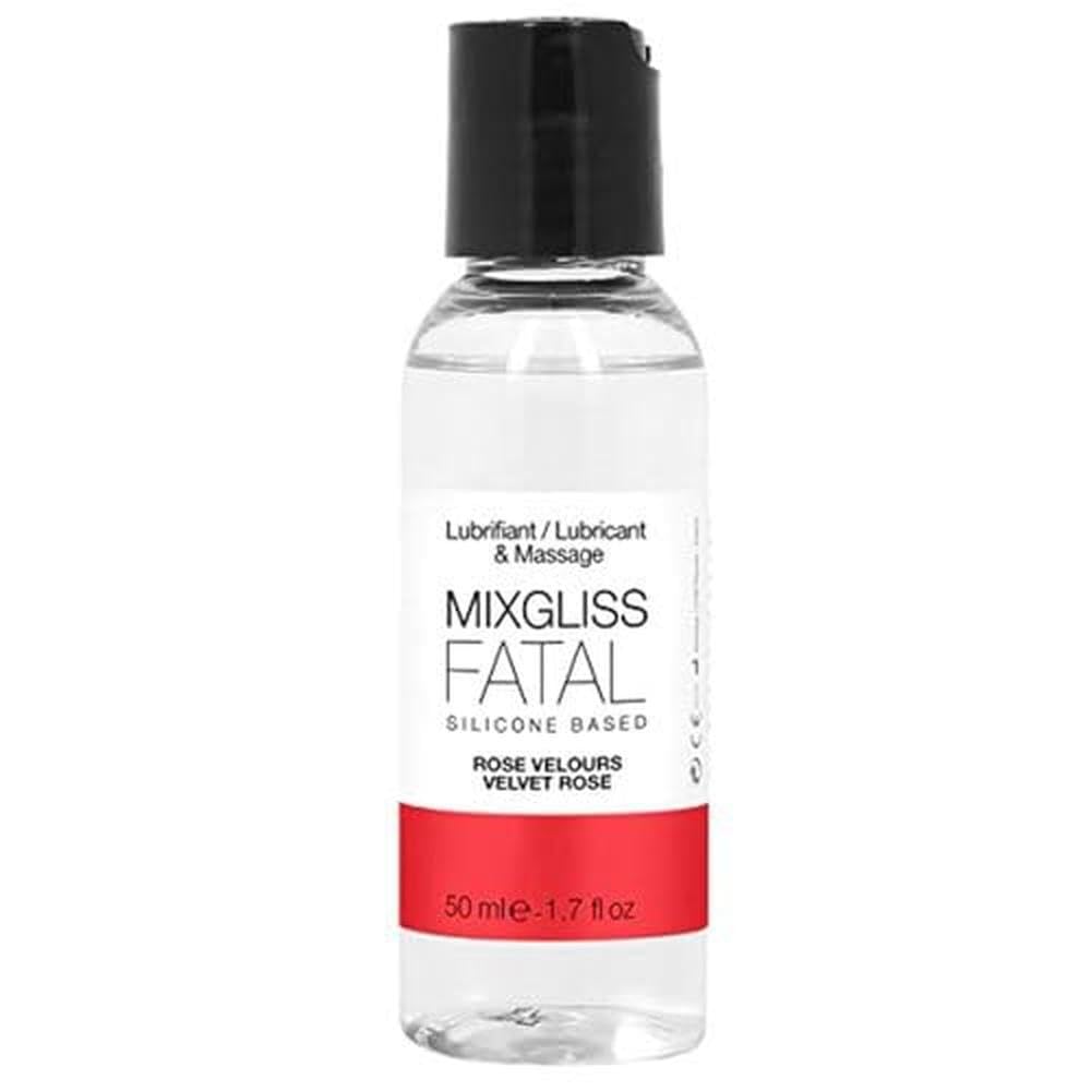 Fatal Silicone Lubricant - Velvet Rose Scented Personal Lubricant (50ml) - Long Lasting & Smooth for Enhanced Intimacy & Massage