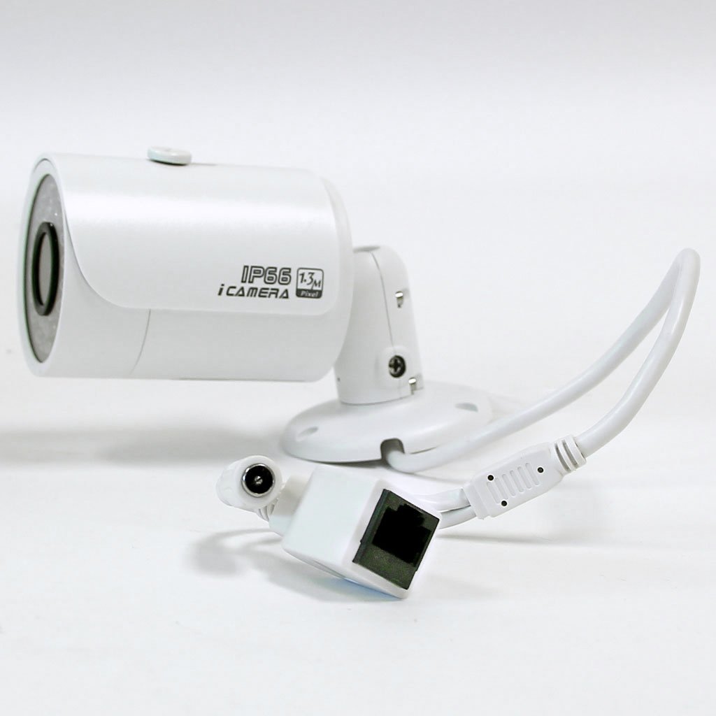1.3 Megapixel HD IP Network Bullet IR Security Camera - Outdoor/Indoor Night Vision Surveillance for Home & Business Security