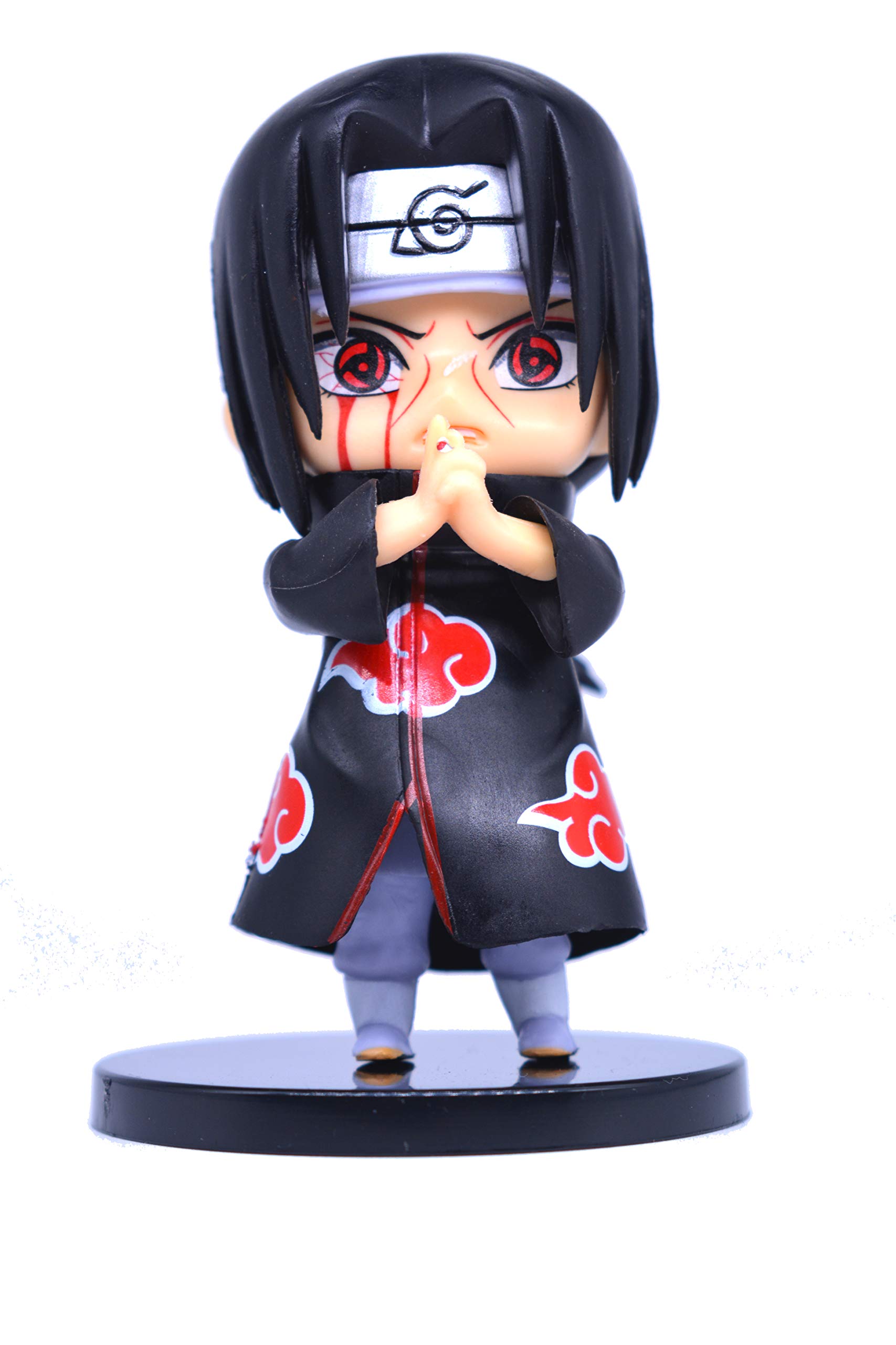 Anime Itachi Uchiha Chibi Figure - Cute Collectible PVC Statue for Naruto Fans | Perfect for Desk Decor, Gift, and Anime Merchandise Collection