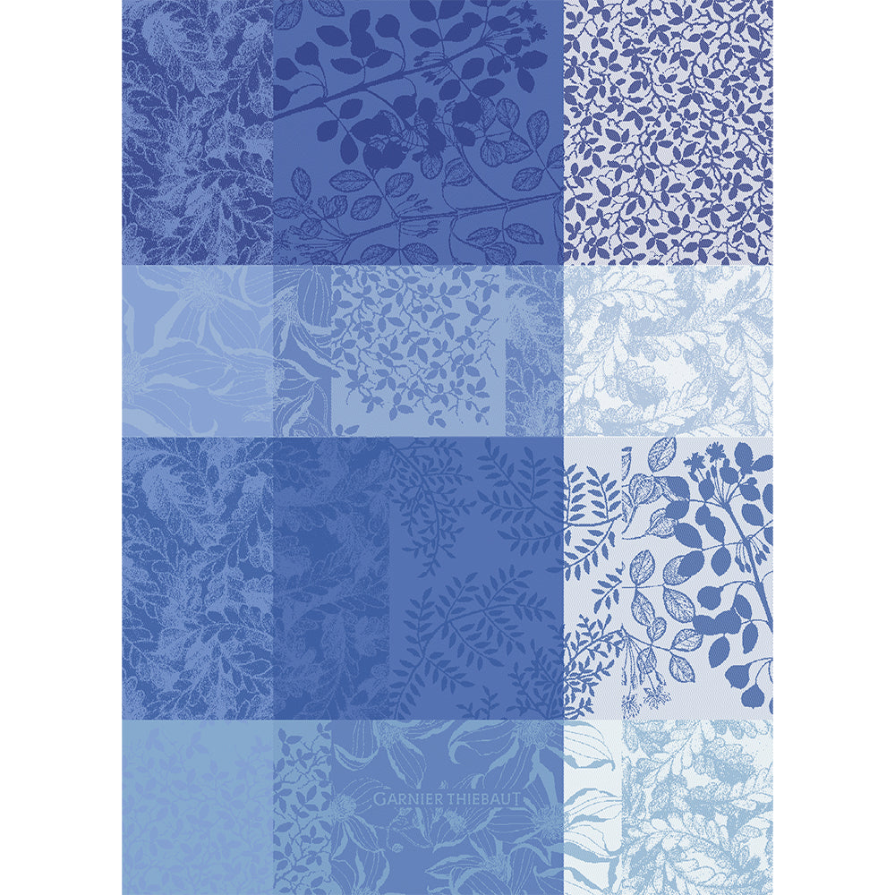 Premium Blue Mille Rameaux Kitchen Towels - Super Absorbent & Quick-Drying Dish Cloths for Cooking, Baking & Cleaning - Perfect for Home, Restaurant & Commercial Use