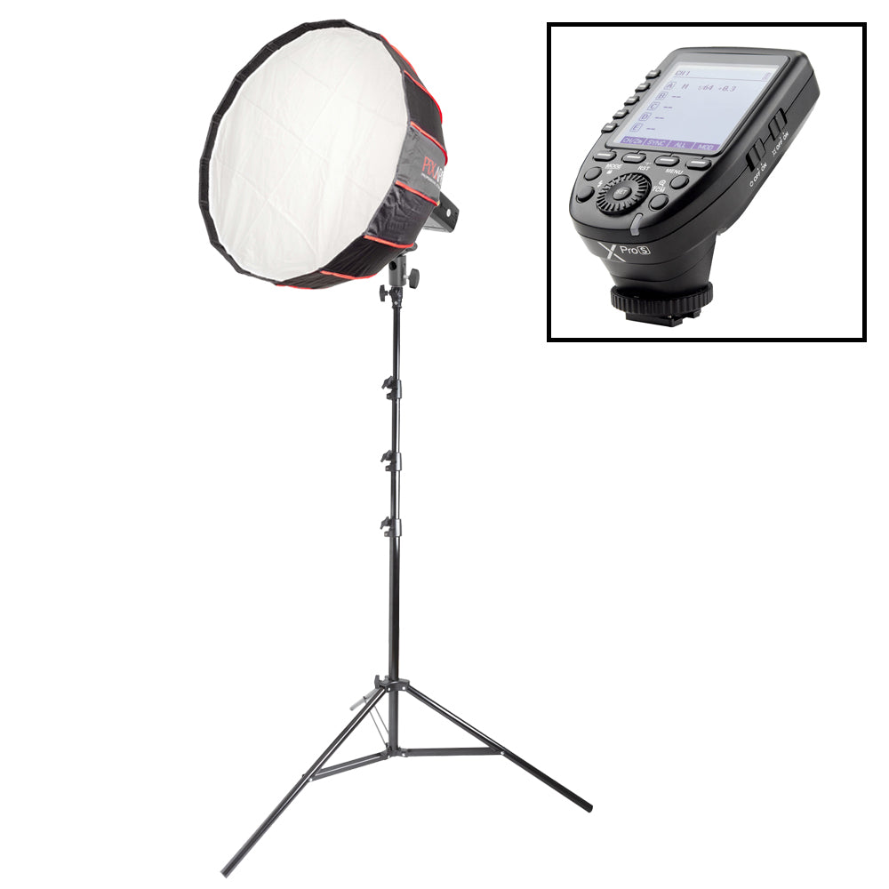 AD200PROII Single Head Flash Kit for Portrait Photography by Sean Tucker – Perfect for Studio, Outdoor, and Event Photography
