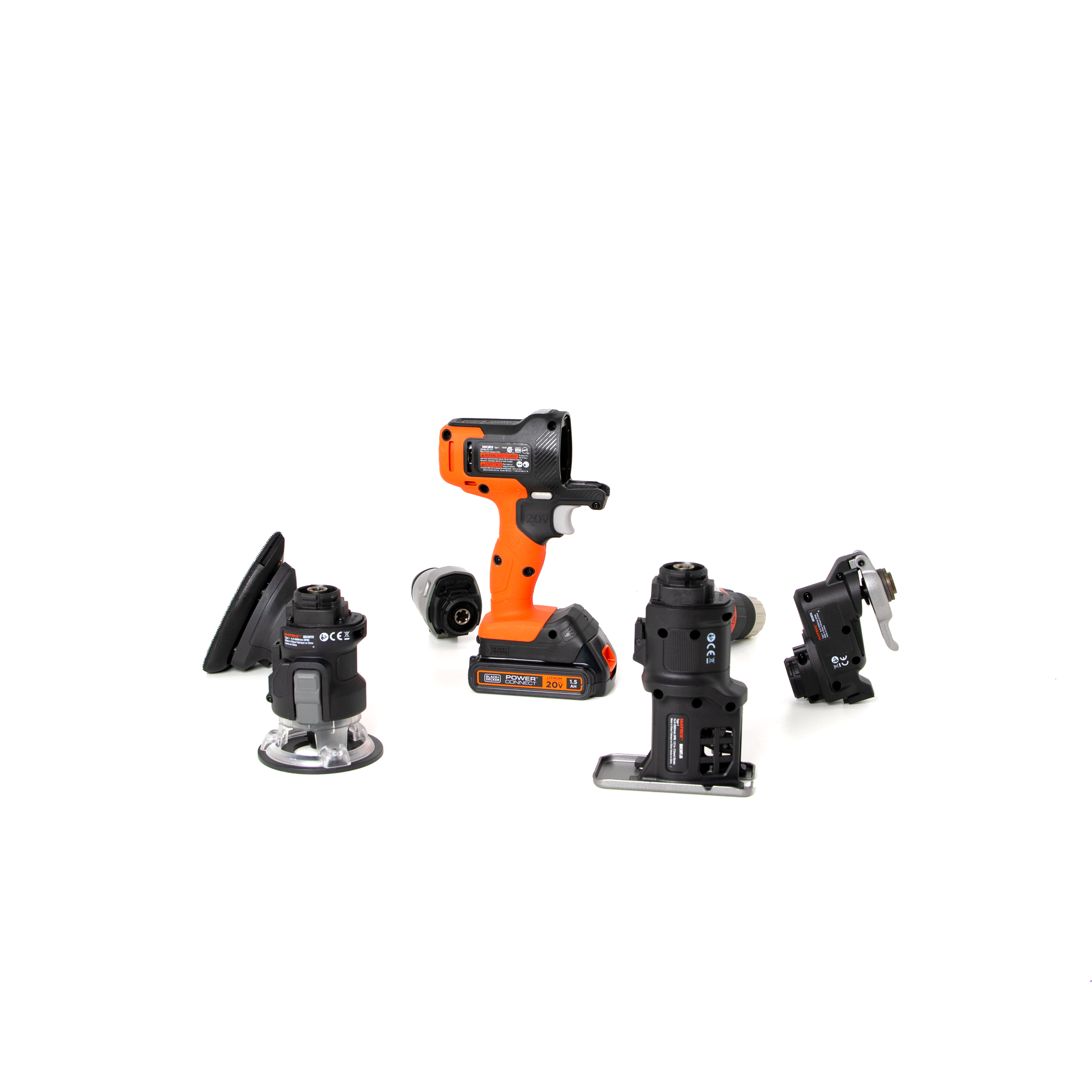 20V MAX* MATRIX™ Cordless Drill & Power Tool Combo Kit - 6 Piece Set with Lithium-Ion Battery for DIY Projects, Home Repairs & Construction Work