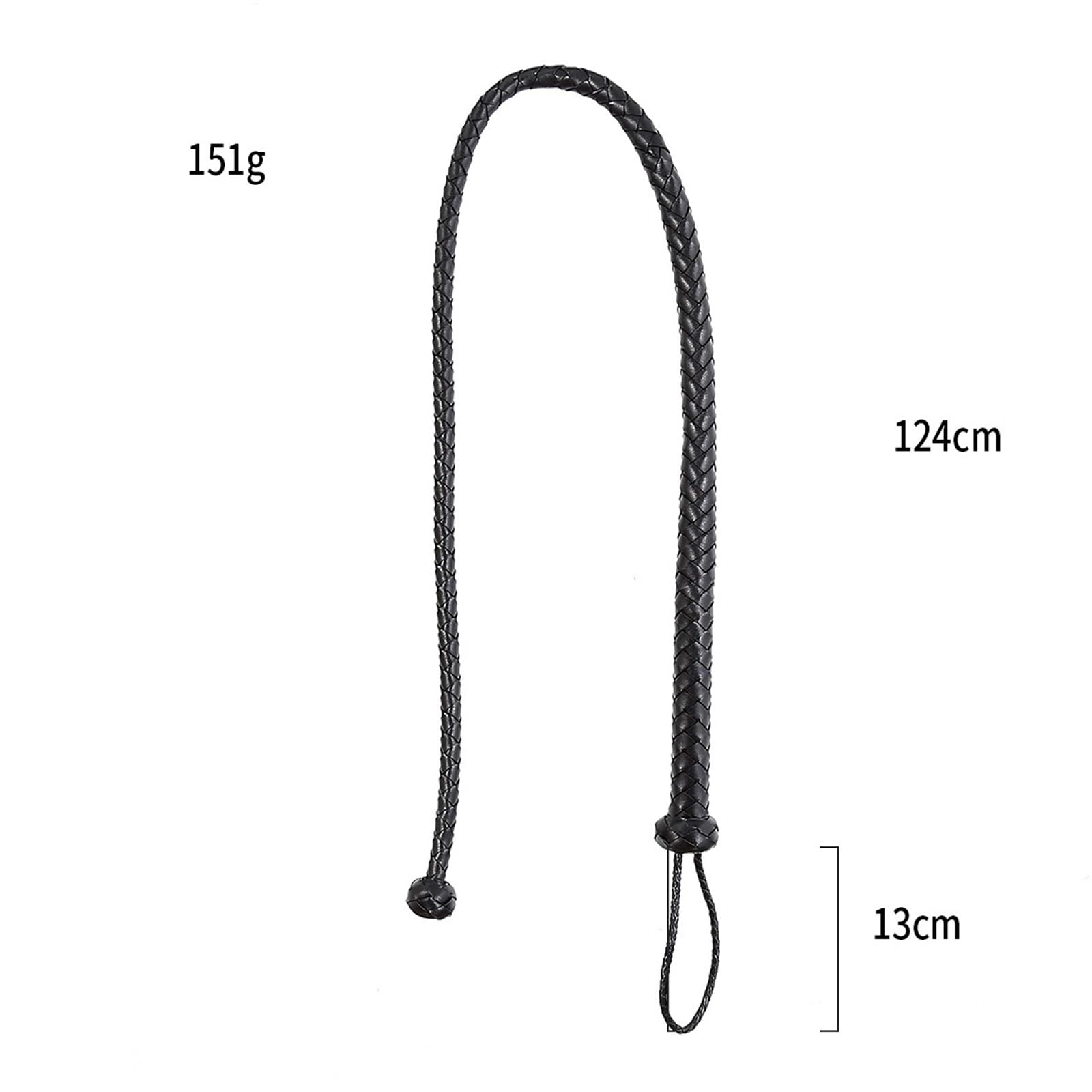Premium Leather Bondage Whip - BDSM Toy for Couples, Sensual Role Play & Spanking - Perfect for Bedroom Play, Flirting & BDSM Training - Enhance Intimacy & Tease Your Partner