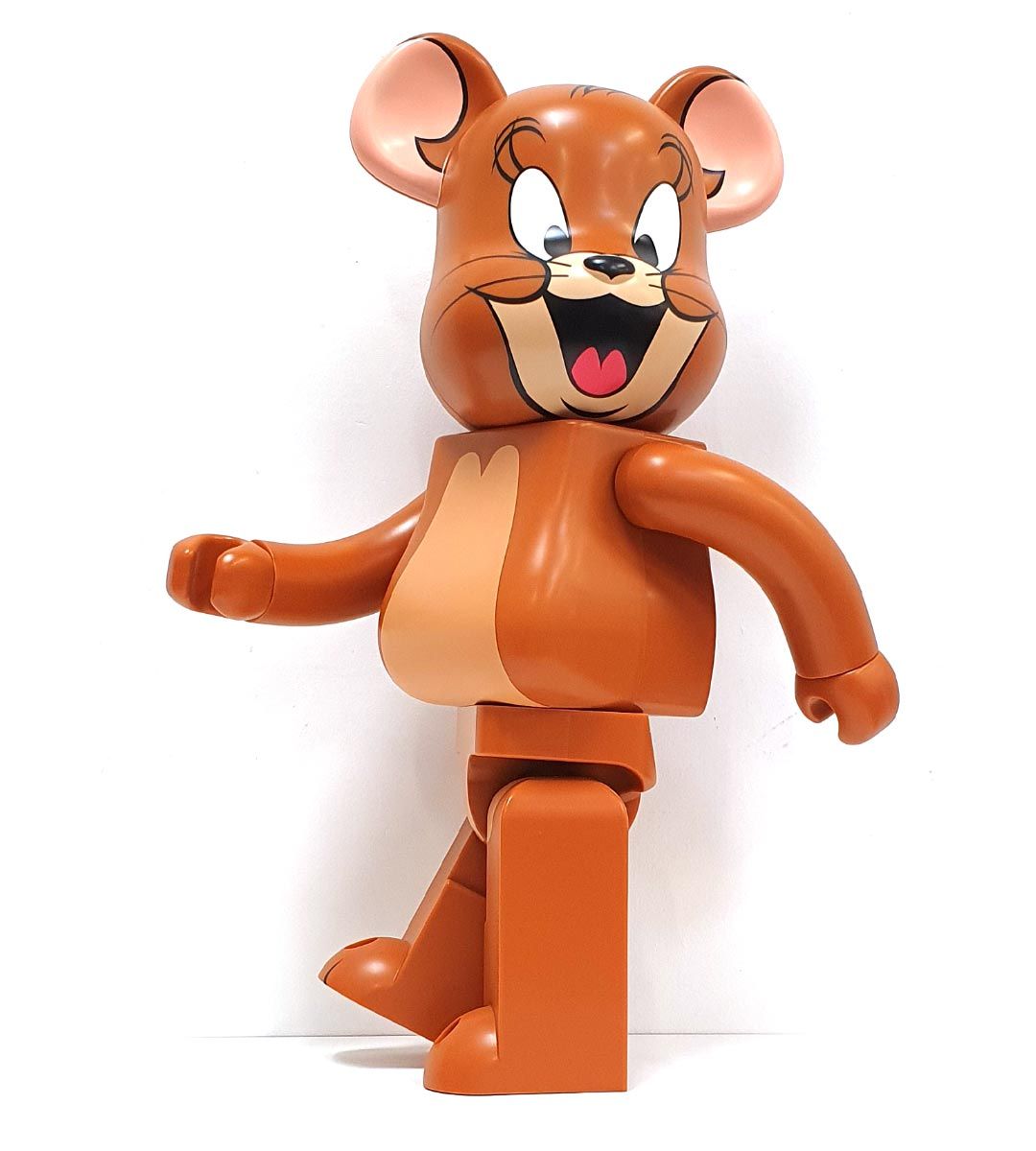 1000% Bearbrick Jerry (Tom & Jerry) Collectible Vinyl Figure - Limited Edition Art Toy for Home Decor, Office Display & Anime Fans Collection