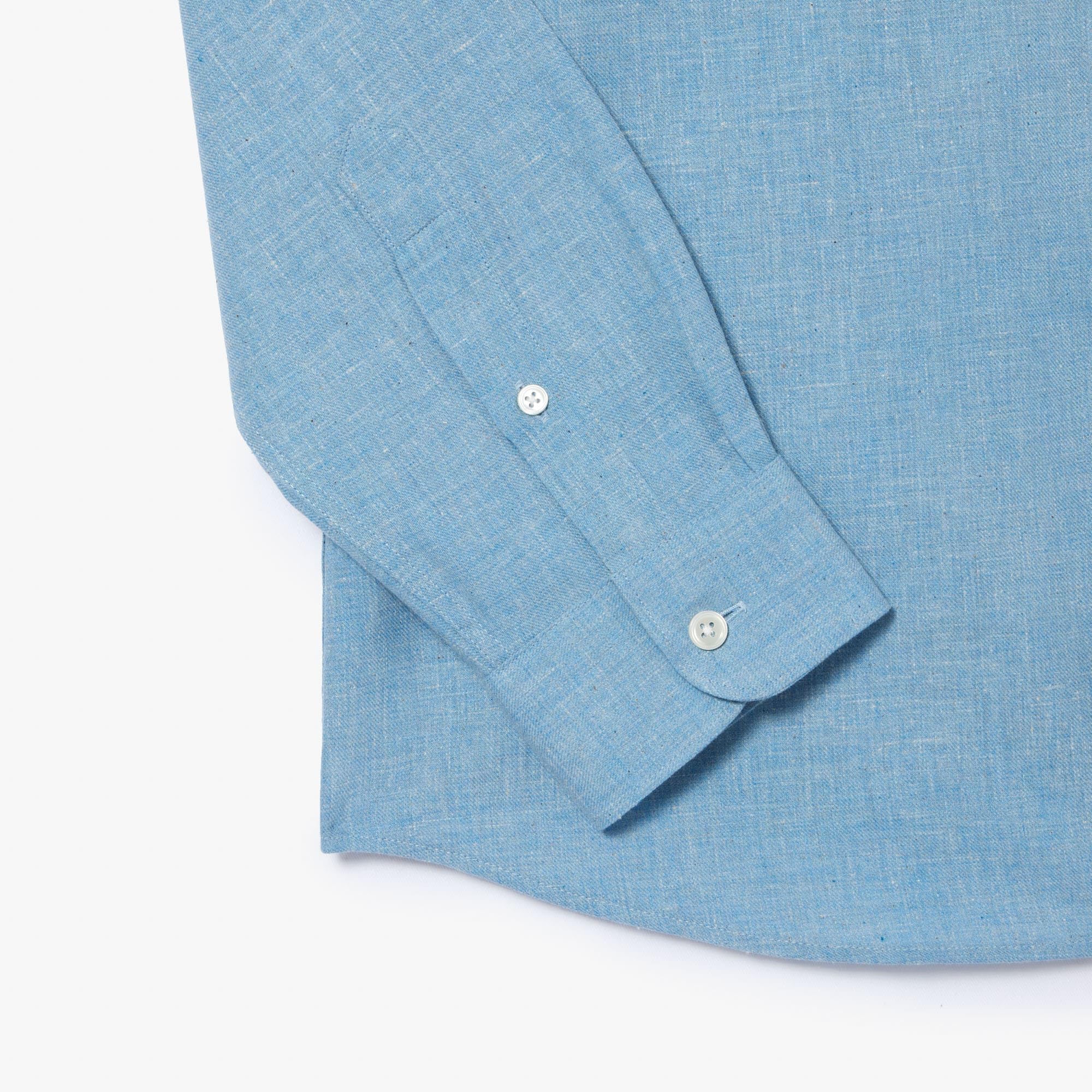 Lacoste Men's Classic Woven Shirt | Slim Fit Casual Button Down Shirt for Men | Perfect for Office, Business, and Weekend Outings