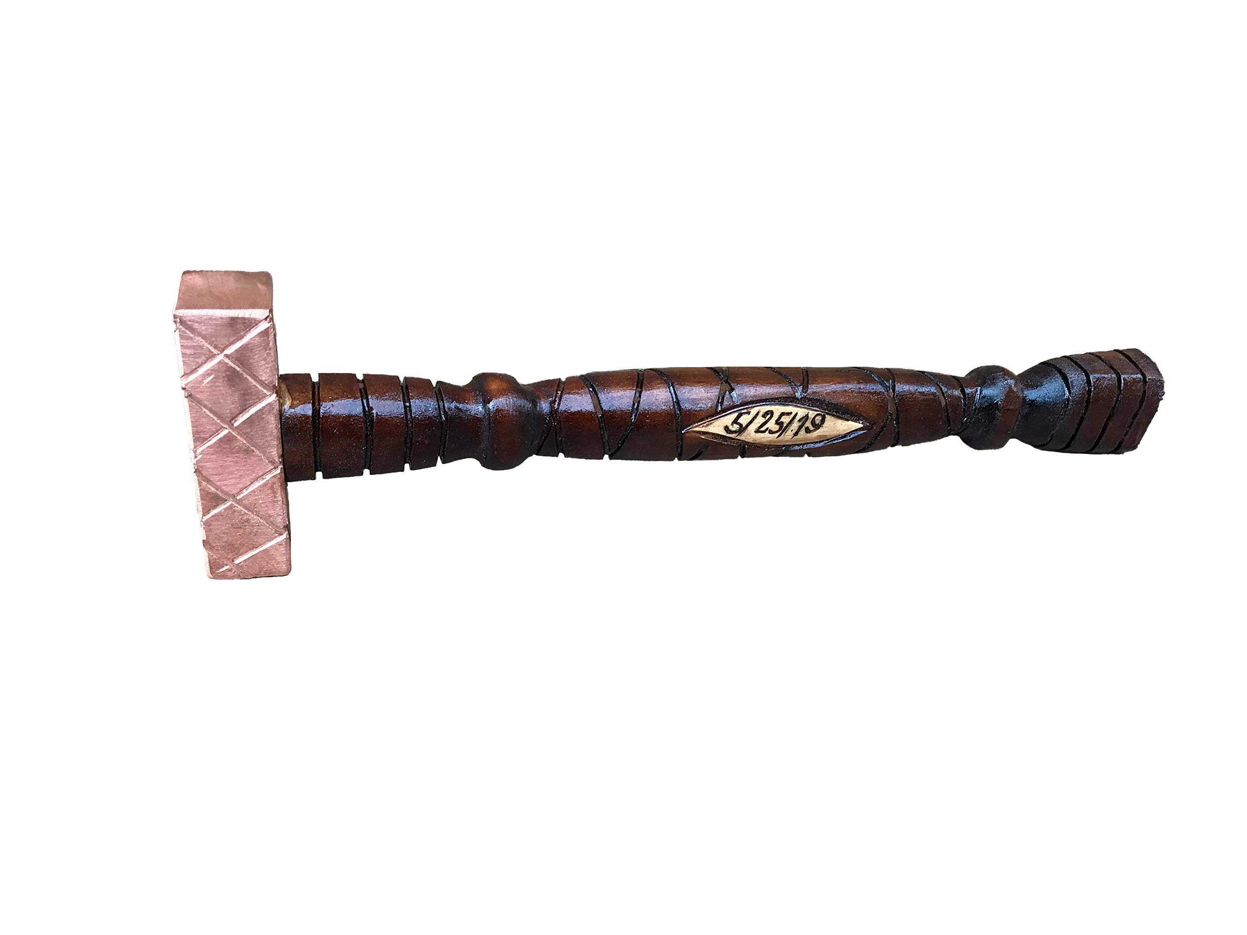 Premium Copper Hammer - Unique 7th Anniversary Gift for Men, Handcrafted Copper Keepsake, Thoughtful Present for Husband - Perfect for DIY Projects, Home Decor & Special Occasions