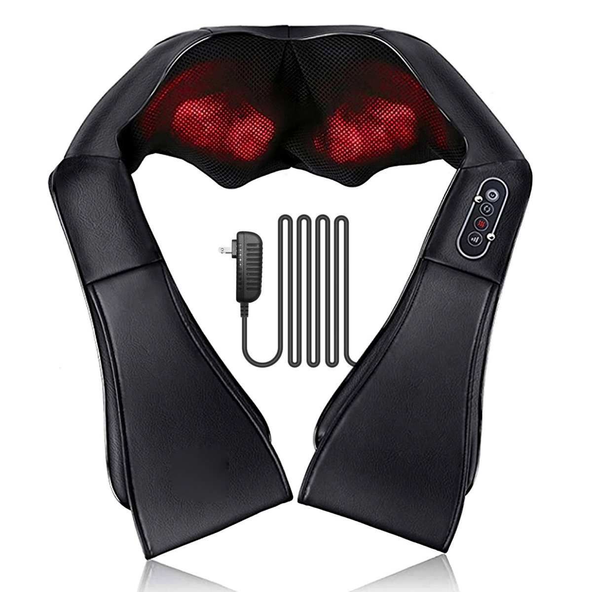 GreenLife Electric Deep Kneading Massage Gun - Portable Muscle Massager for Pain Relief, Back & Neck Relaxation - Perfect for Athletes, Office Workers & Home Use