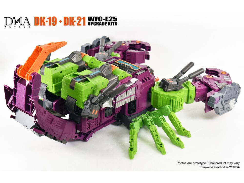 DNA Design DK 21 Upgrade Kit for WFC E25 Scorponok - Transformers War for Cybertron Figure Enhancement Parts - Perfect for Collectors & Customization Projects