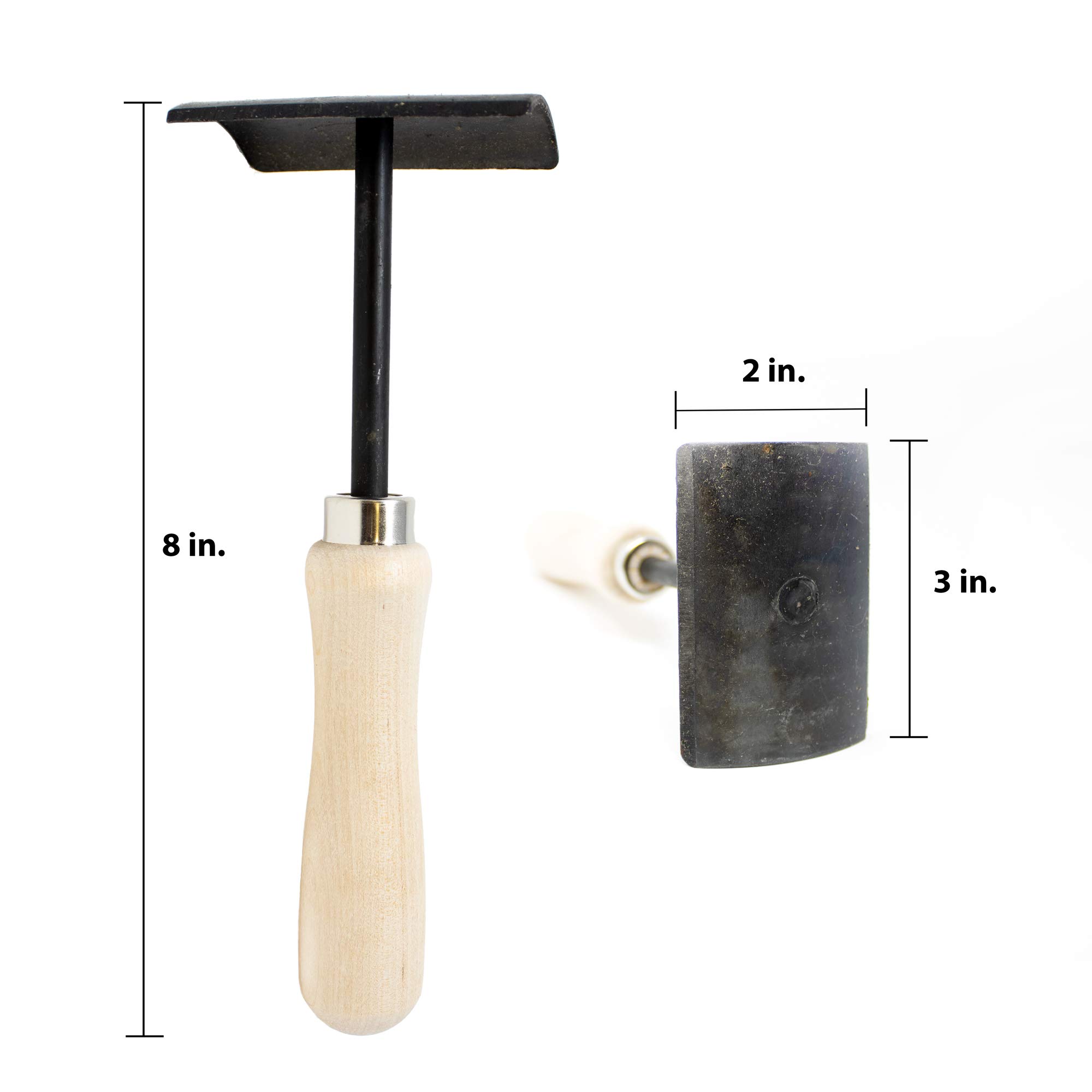 Premium Hide Tanning Formula & Professional Fleshing Tool Kit - Kaizen8 | Complete Leather Crafting Solution for DIY Taxidermy, Hunting Trophies & Leatherworking Projects