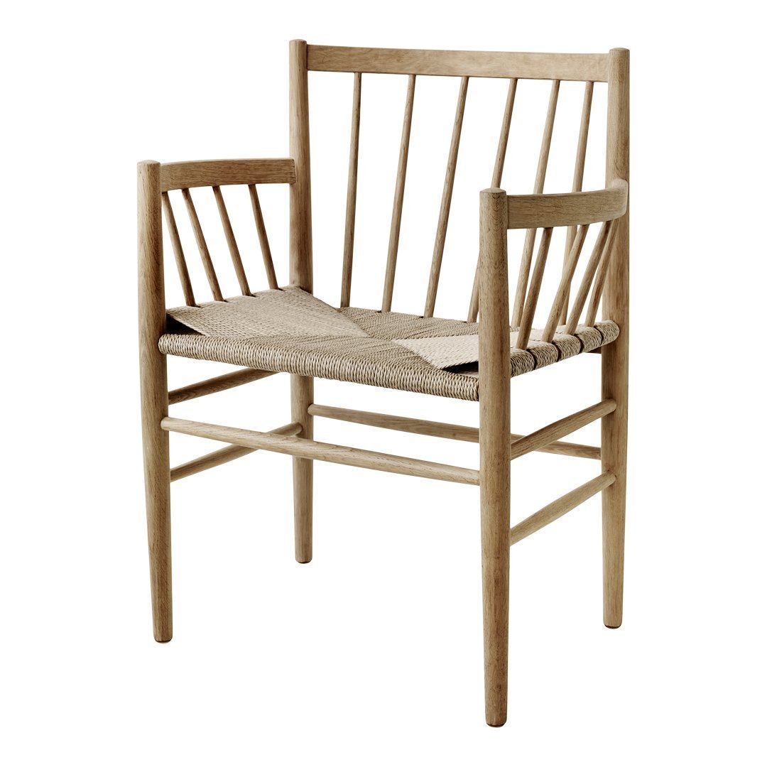 Jorgen Baekmark J81 Armchair by FDB Mobler - Mid-Century Modern Lounge Chair for Living Room, Office & Reading Nook