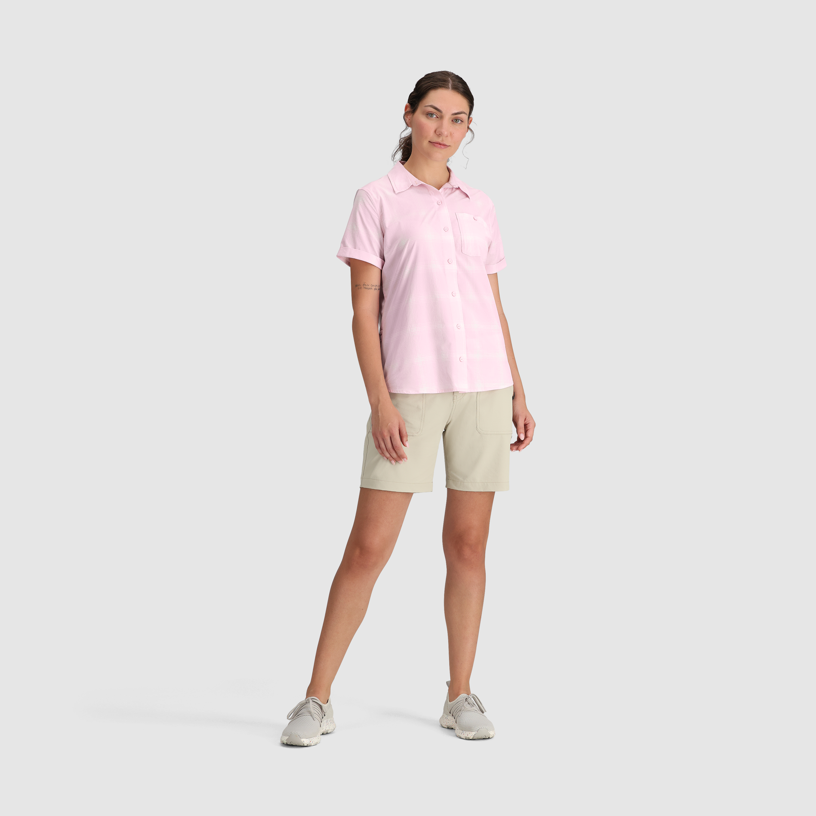 Women's Astroman UPF 50+ Sun Protection Short Sleeve Shirt - Lightweight Quick-Dry Outdoor Activewear for Hiking, Beach & Summer Travel