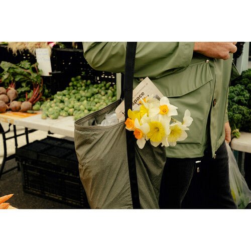 Peak Design Packable Tote Bag - Lightweight & Water-Resistant Travel Tote for Women & Men - Perfect for Groceries, Beach, Gym & Everyday Use (Sage Green)