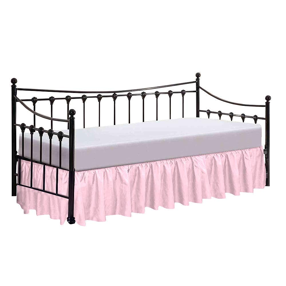 Premium Split Corner Dust Ruffle Bed Skirt - Twin Size 21