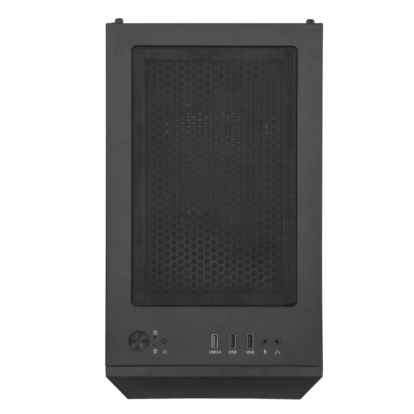 SilverStone FARA H1M PRO Black Micro-ATX PC Case with Tempered Glass Side Panel & 3 ARGB Fans - Compact Gaming Tower for High-Airflow Builds, Perfect for Esports and Streaming Setups