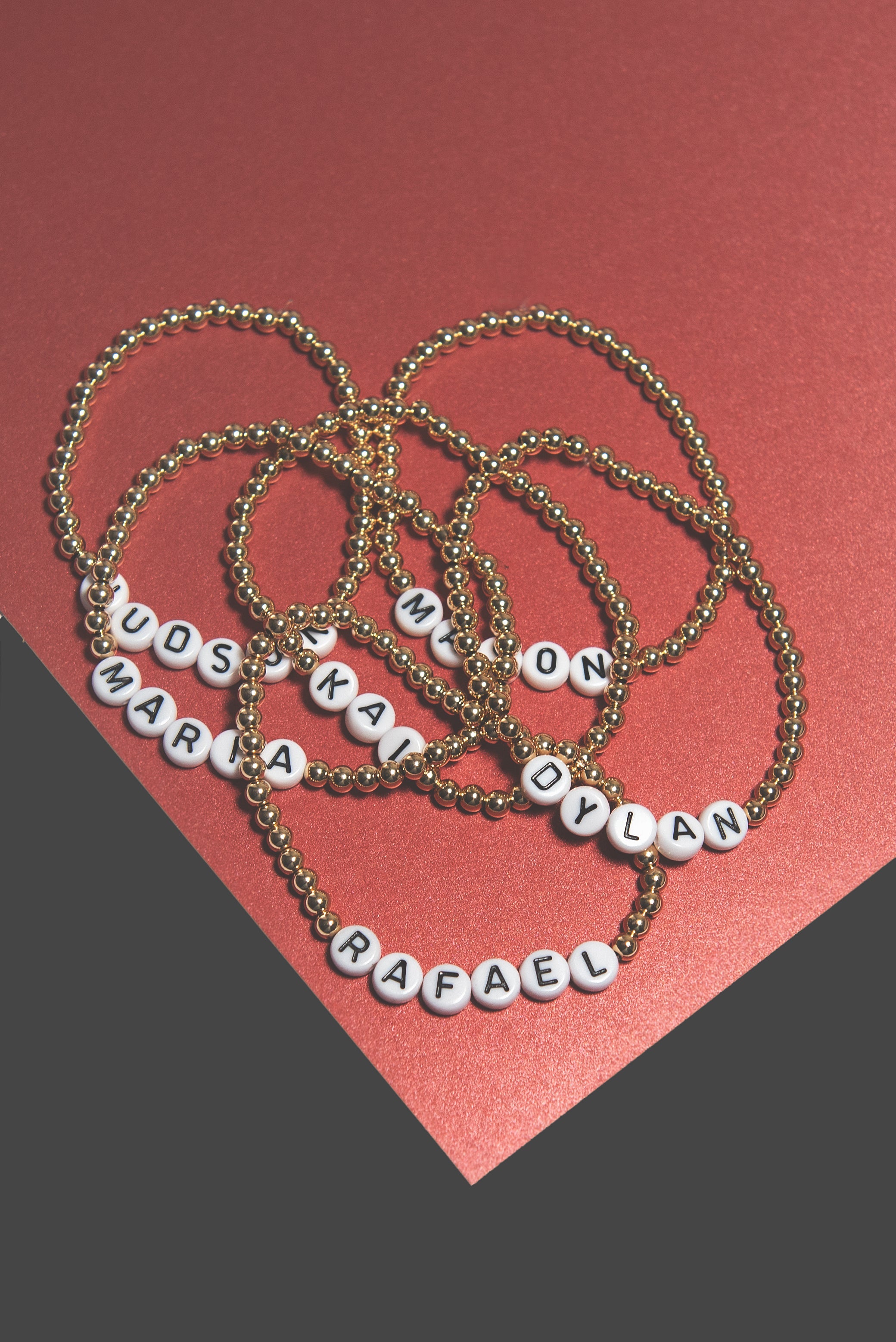 Custom Beaded Bracelet - Handmade Gold or Silver Adjustable Jewelry for Women | Perfect for Gifts, Parties & Everyday Wear